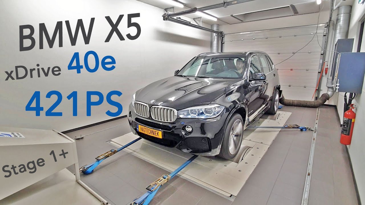 BMW X5 40e chiptuning Stage 1+