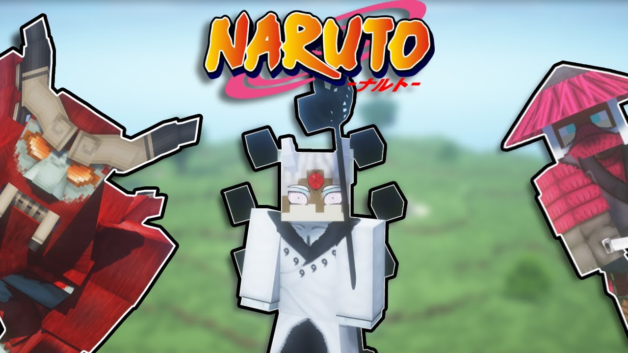 Ahznb's Naruto ShinobiCraft Showcase | Naruto Minecraft Mod