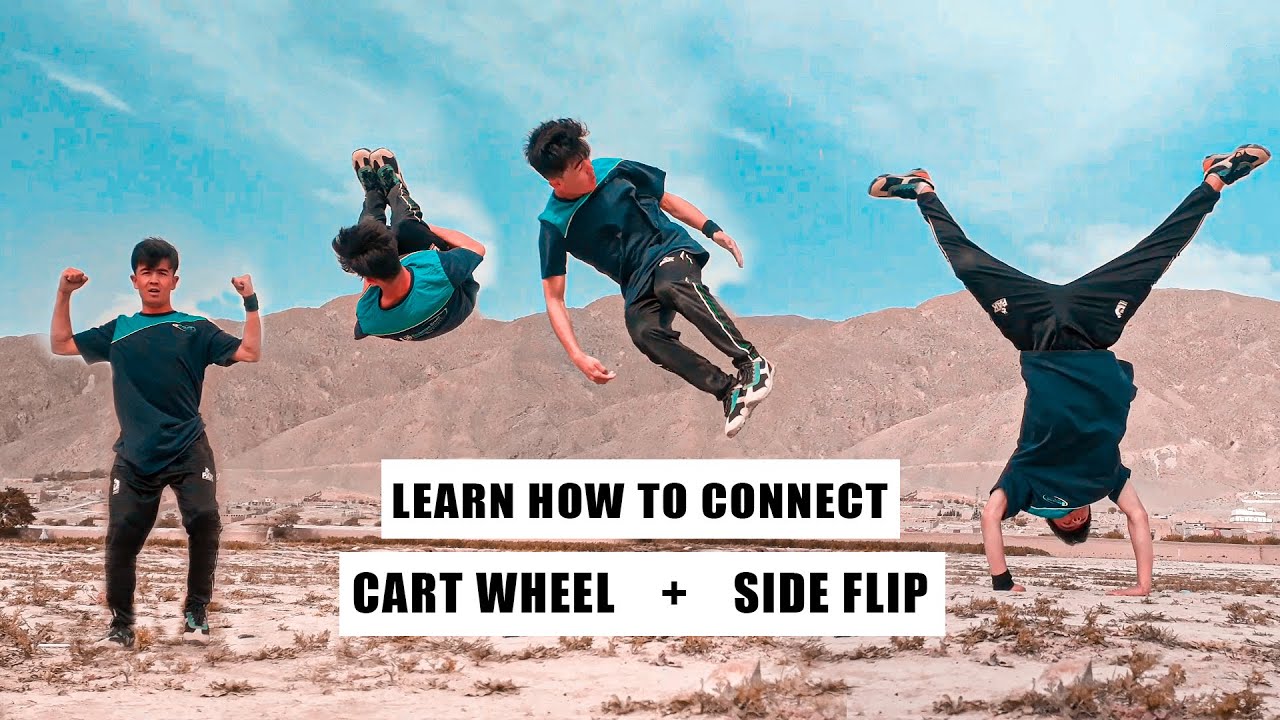 How to Connect the CART WHEEL with SIDE FLIP in 4 easy steps