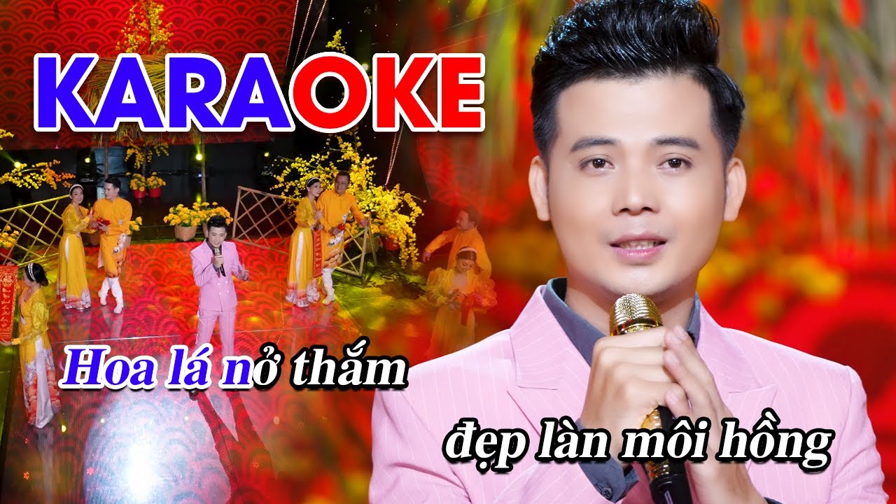 KARAOKE Cánh Thiệp Đầu Xuân - Tone Nam | KARAOKE Nhạc Xuân Mới Nhất 2023
