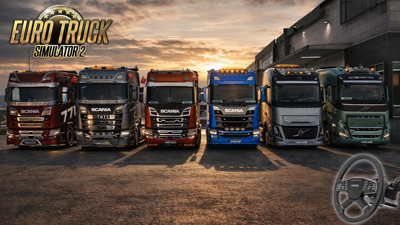 🔴Euro Truck Simulator 2 CANLI YAYIN - Ekiple Uzun Yolda Teslimattayız #canlı