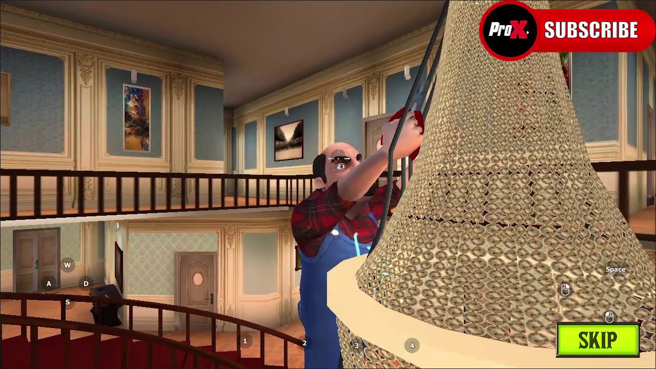 scary stranger 3d gameplay new update upside down level 6