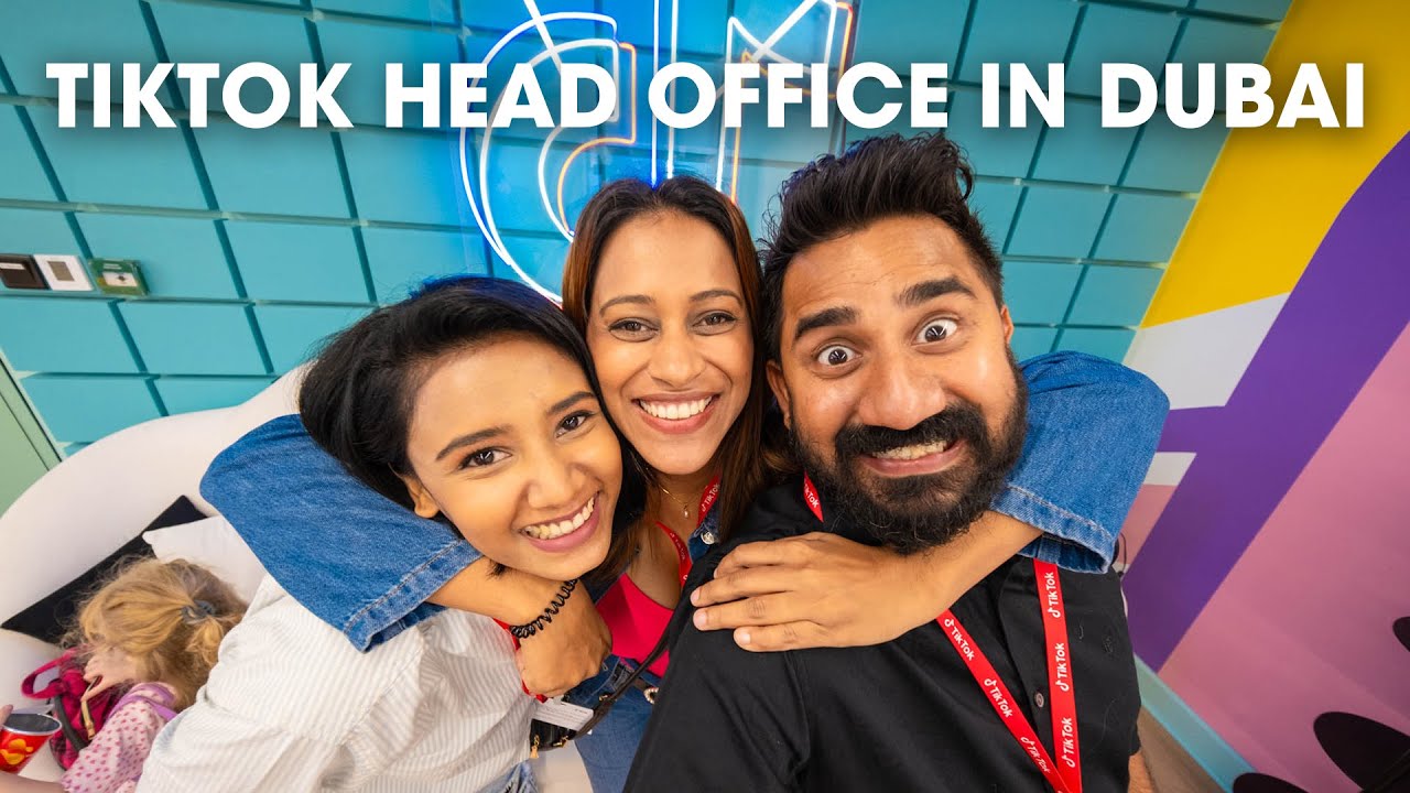 The Very First Sri Lankan Creators to Visit Dubai TikTok Office | @Lochi