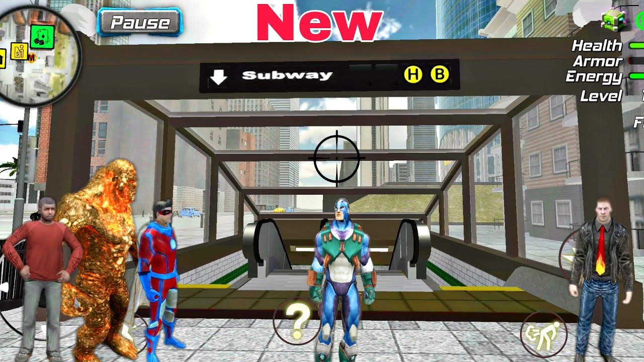 rope hero vice town game | new subway in city | green rope hero vegas city | rope hero game#ropehero