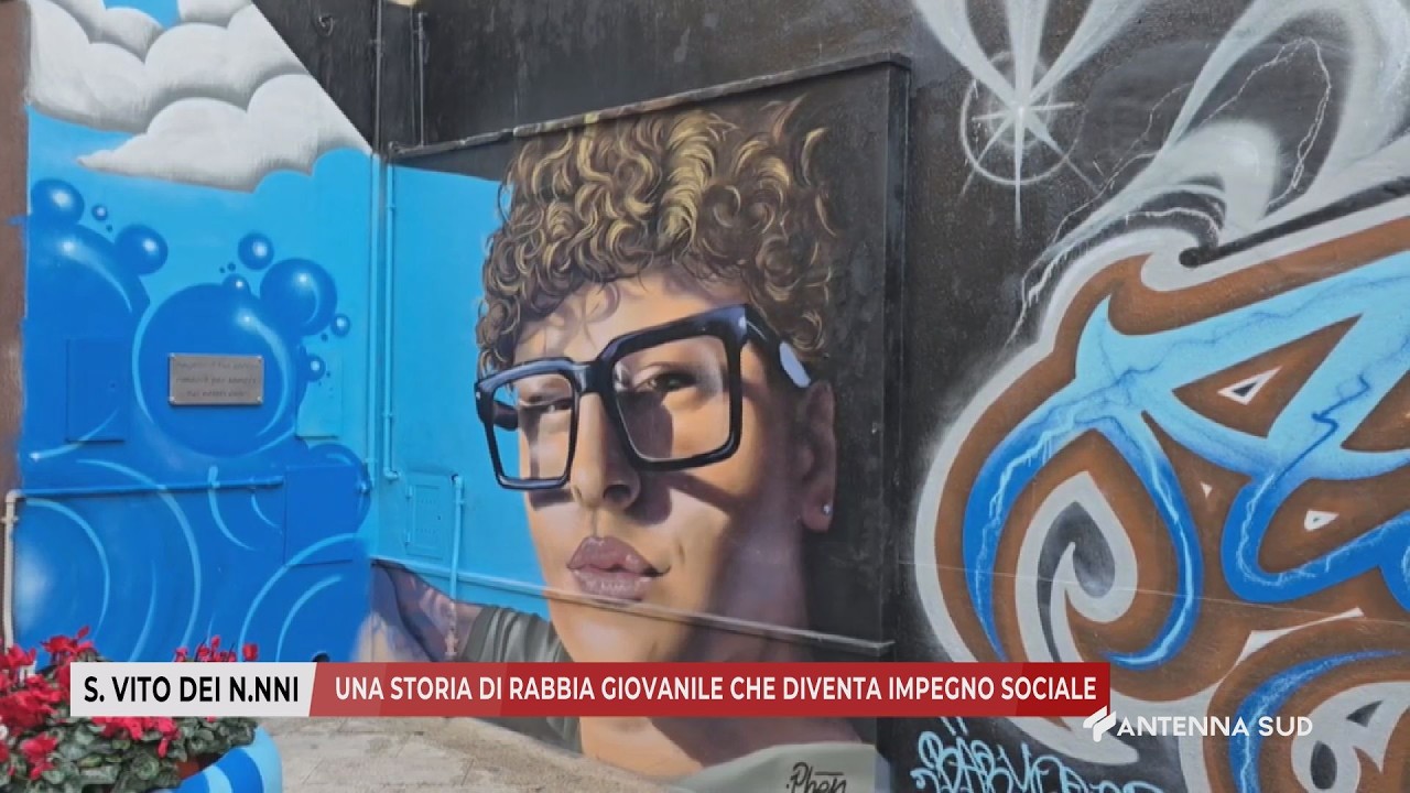 02 FEBBRAIO 2026 - S. VITO DEI N.NNI (BR) - STORIA DI RABBIA GIOVANILE CHE DIVENTA IMPEGNO SOCIALE
