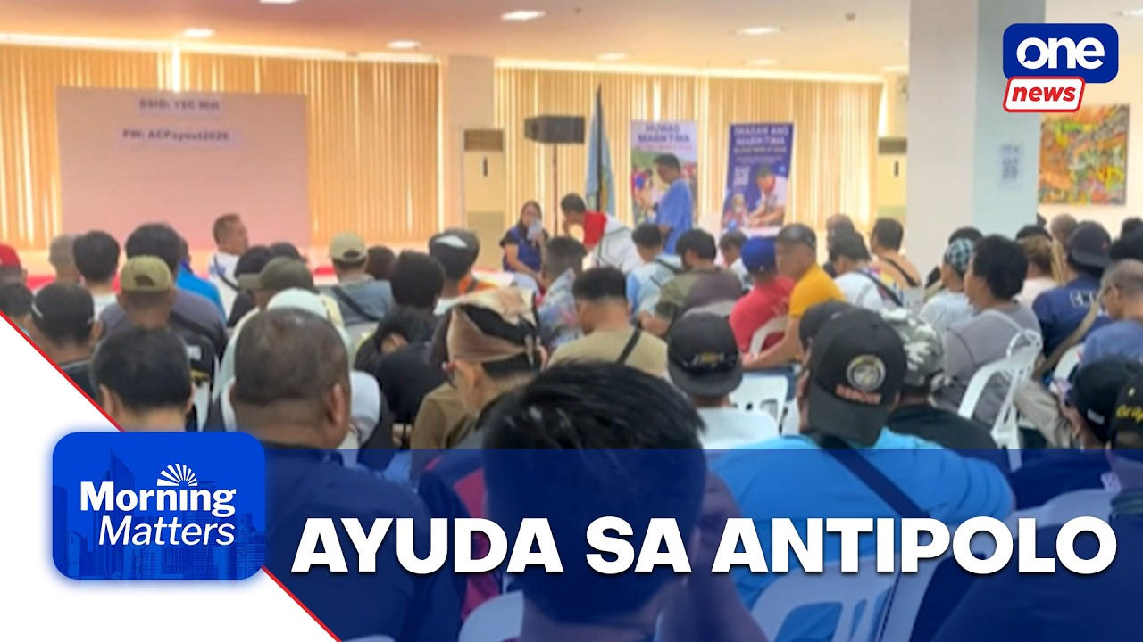 DSWD continues cash aid distribution in Antipolo | Morning Matters