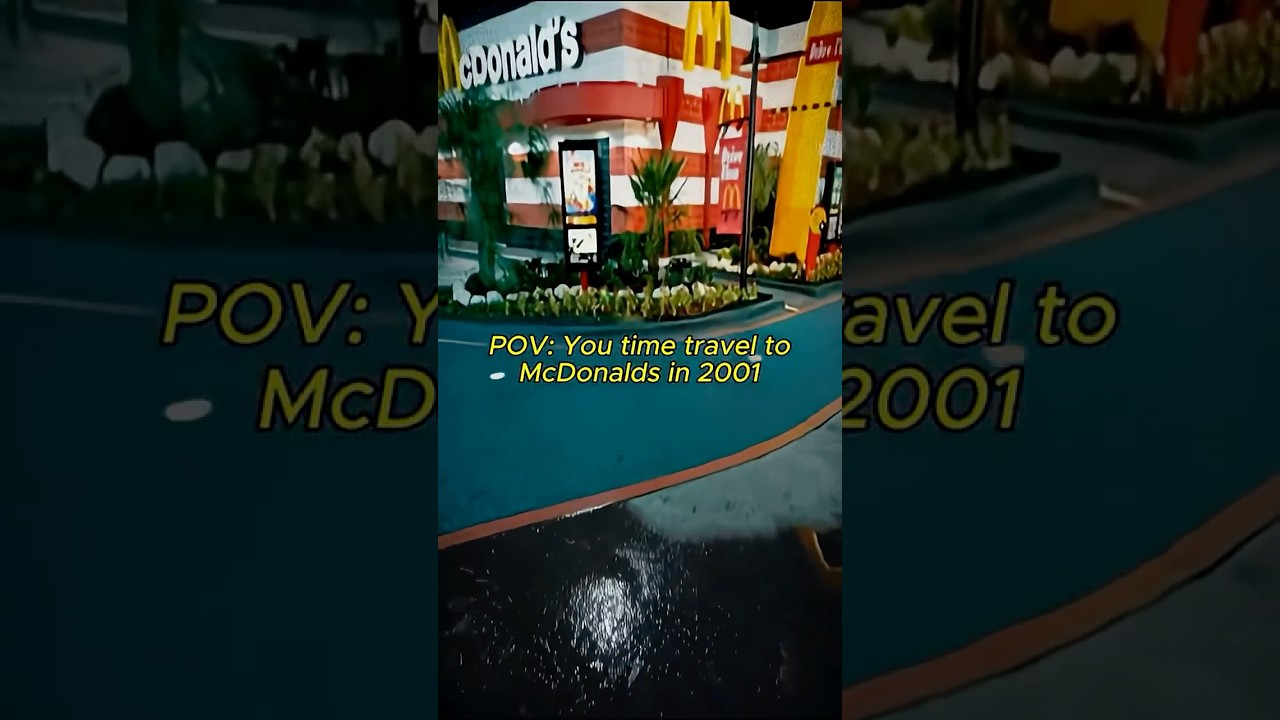 McDonald&rsquo;s time travel. #90skids #nostalgia #mcdonalds #2000s #millennials #90s #retro #nostalgic
