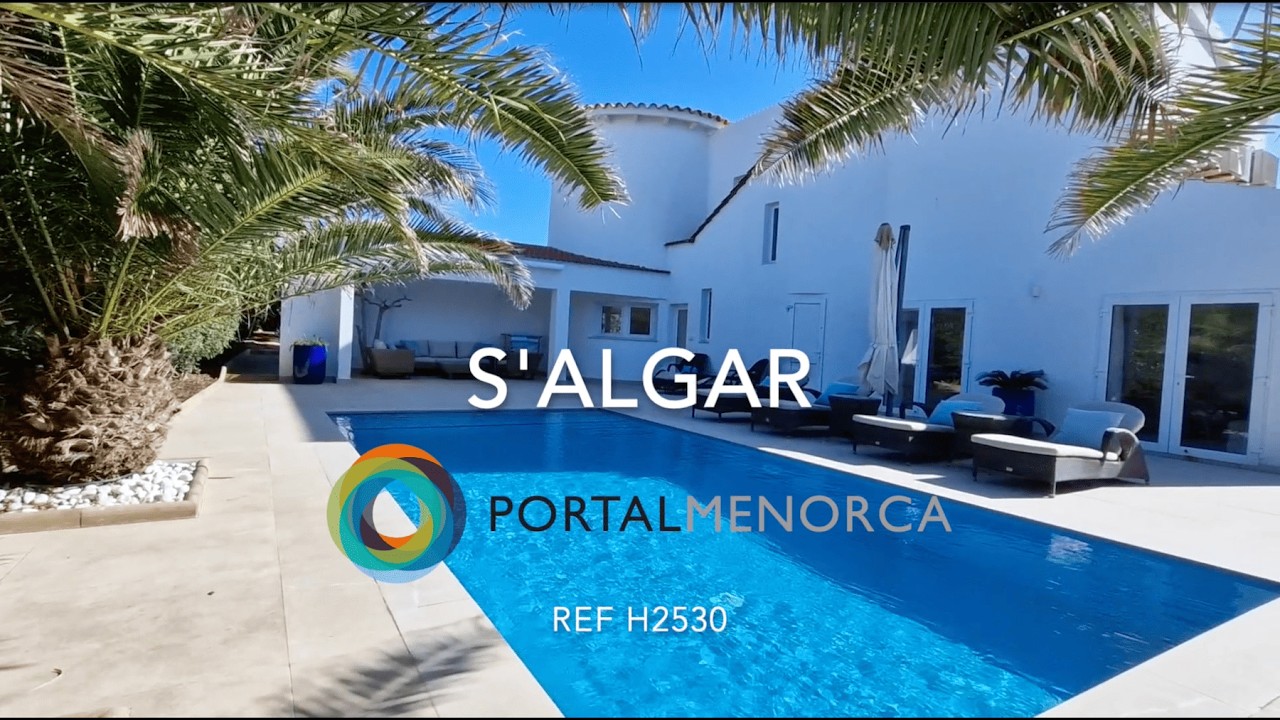 Ref. H2530 Espectacular chalet en S'Algar | Villa with Sea Views in S'Algar, Menorca