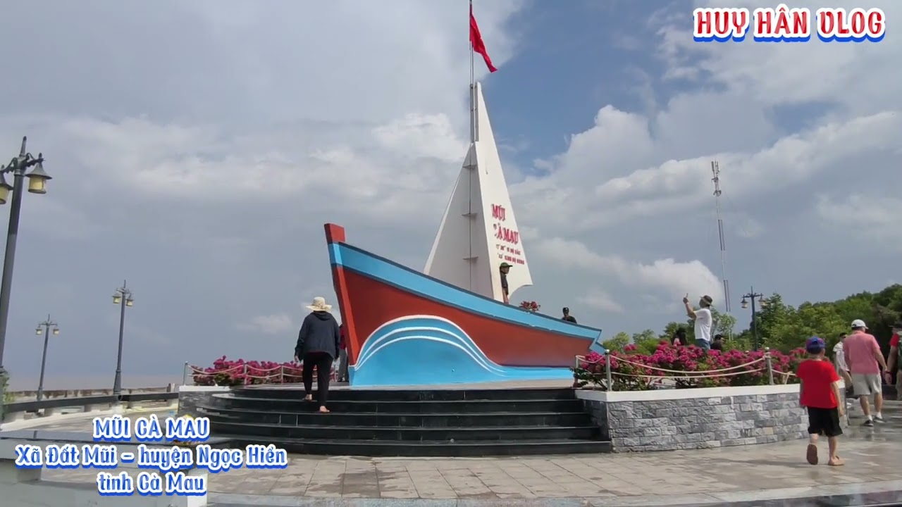 92- Tham quan Mũi Cà Mau - Điểm cuối cùng của Đất nước Việt Nam / Huy Hân Vlog