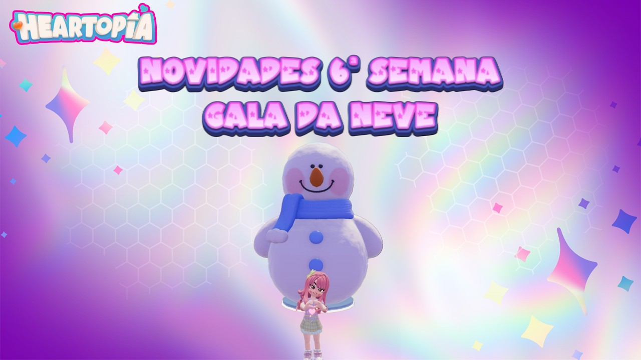 Última Semana do Evento Gala da Neve!!! | Heartopia PTBR