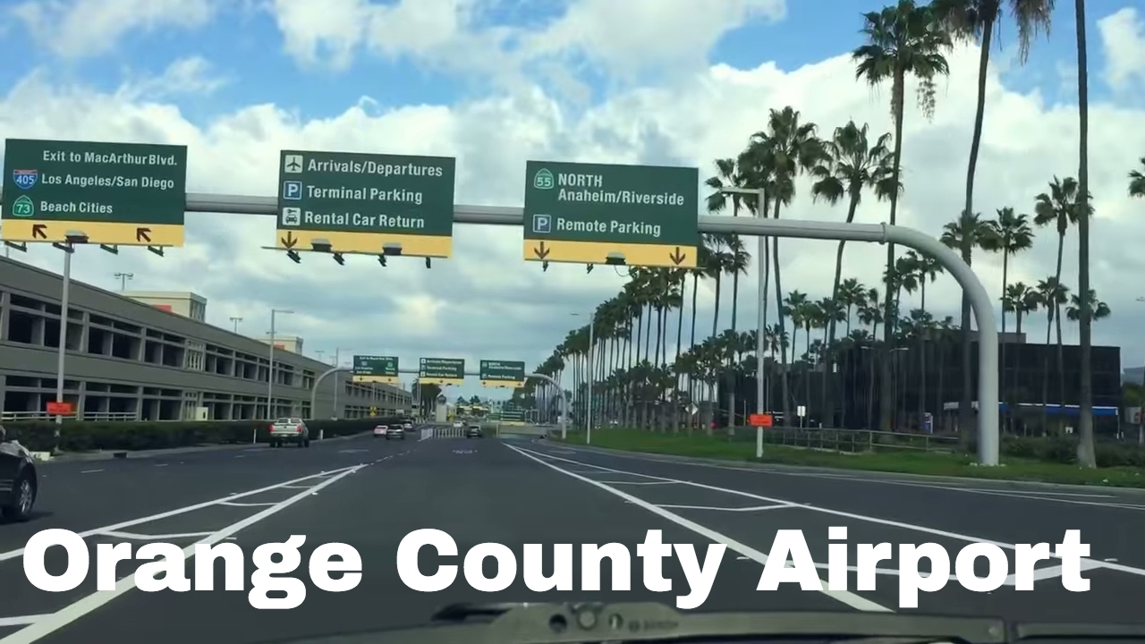 🔴 14 Minutes Santa Ana (SNA) California John Wayne Airport driving directions 🔴