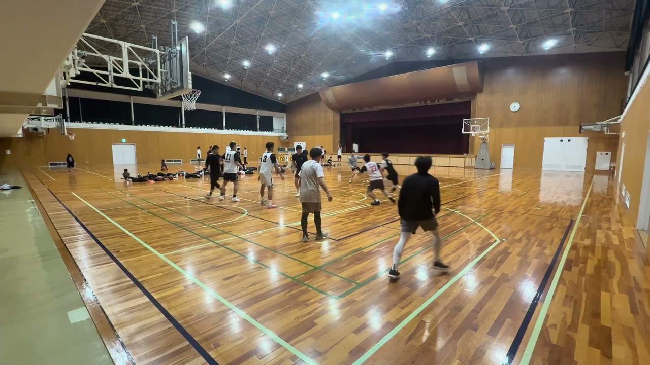 basketball vs Chrome 破天荒 ① 屋敷山公園