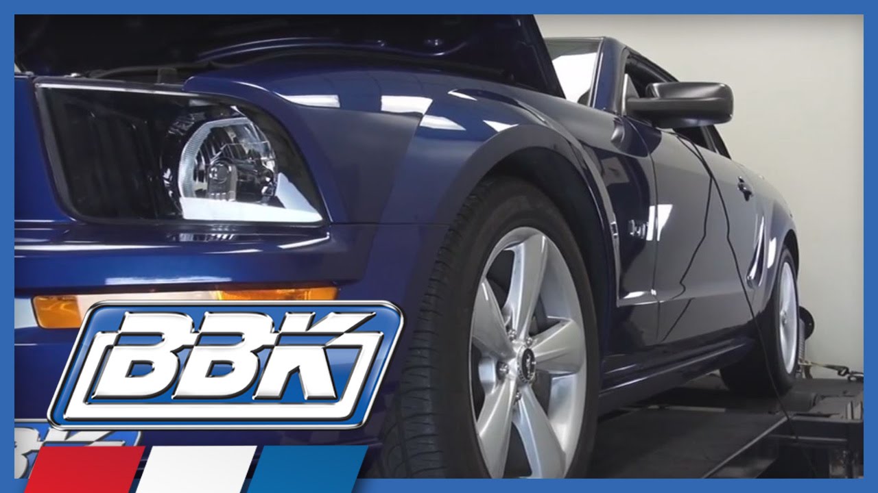 Mustang Exhaust Headers (05-10 Mustang GT) Install & Overview - Chrome