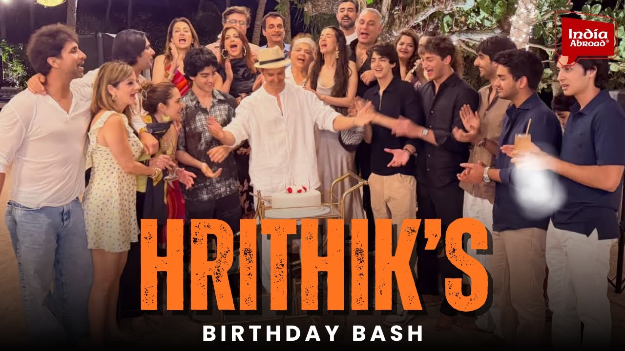 Hrithik Roshan Birthday पर Family & Friends के साथ Special Celebration की Photos Viral