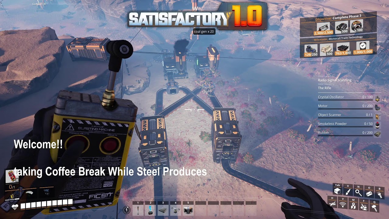 Satisfactory Live | Expanding the Factory & Optimizing Production