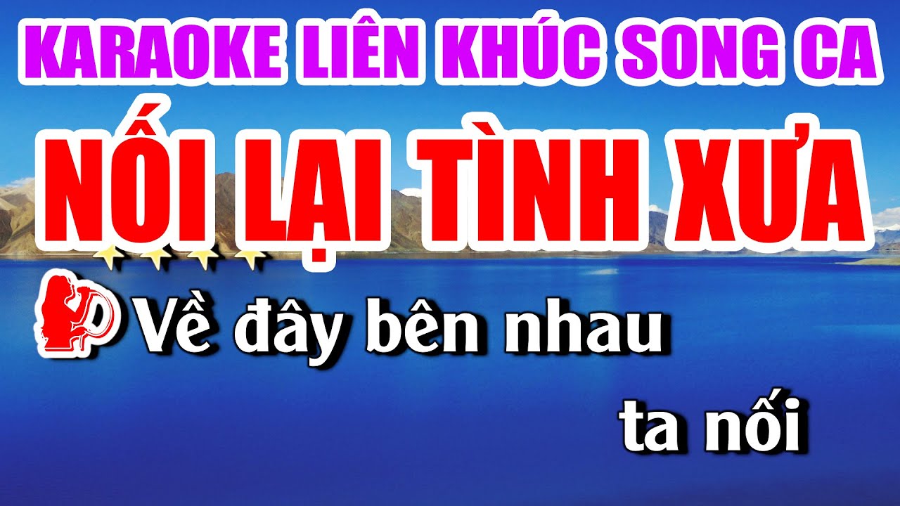 Liên Khúc Karaoke Song Ca NỐI LẠI TÌNH XƯA Nhạc Sống Khánh My | Dễ Hát Nhất