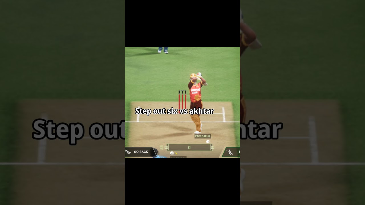 dream cricket 25 "akhtar vs 40 sar batsmen"  