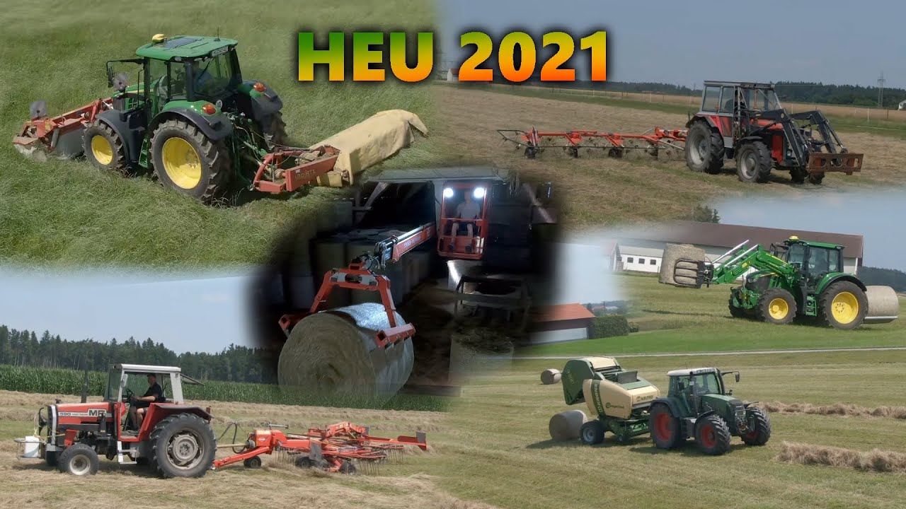 HEU 2021 | Heukran | Rundballen | Fendt, John Deere, Massey Ferguson, Stepa