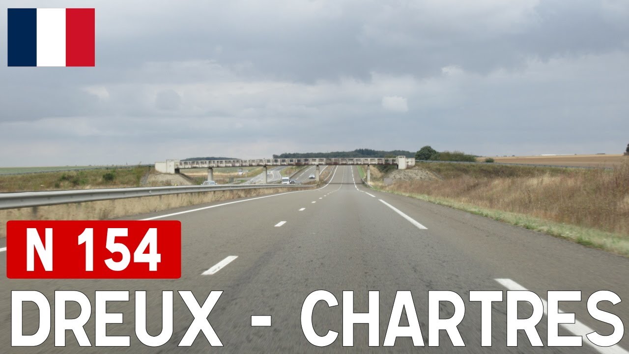 France: N154 Dreux - Chartres