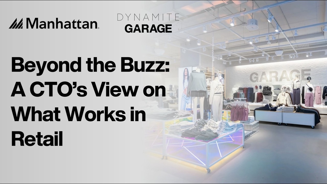 How Groupe Dynamite’s CTO Uses Manhattan Tech to Scale Retail, AI, and Global Growth