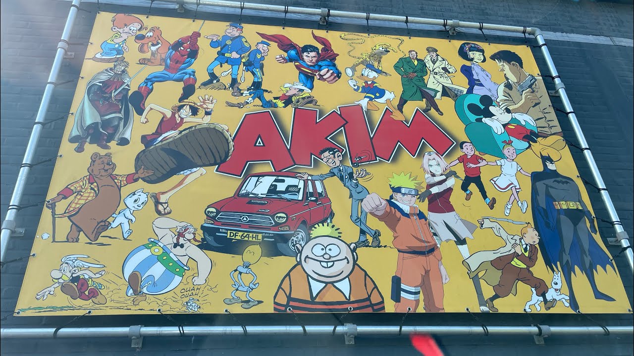 Strips halen bij Stripwinkel Akim