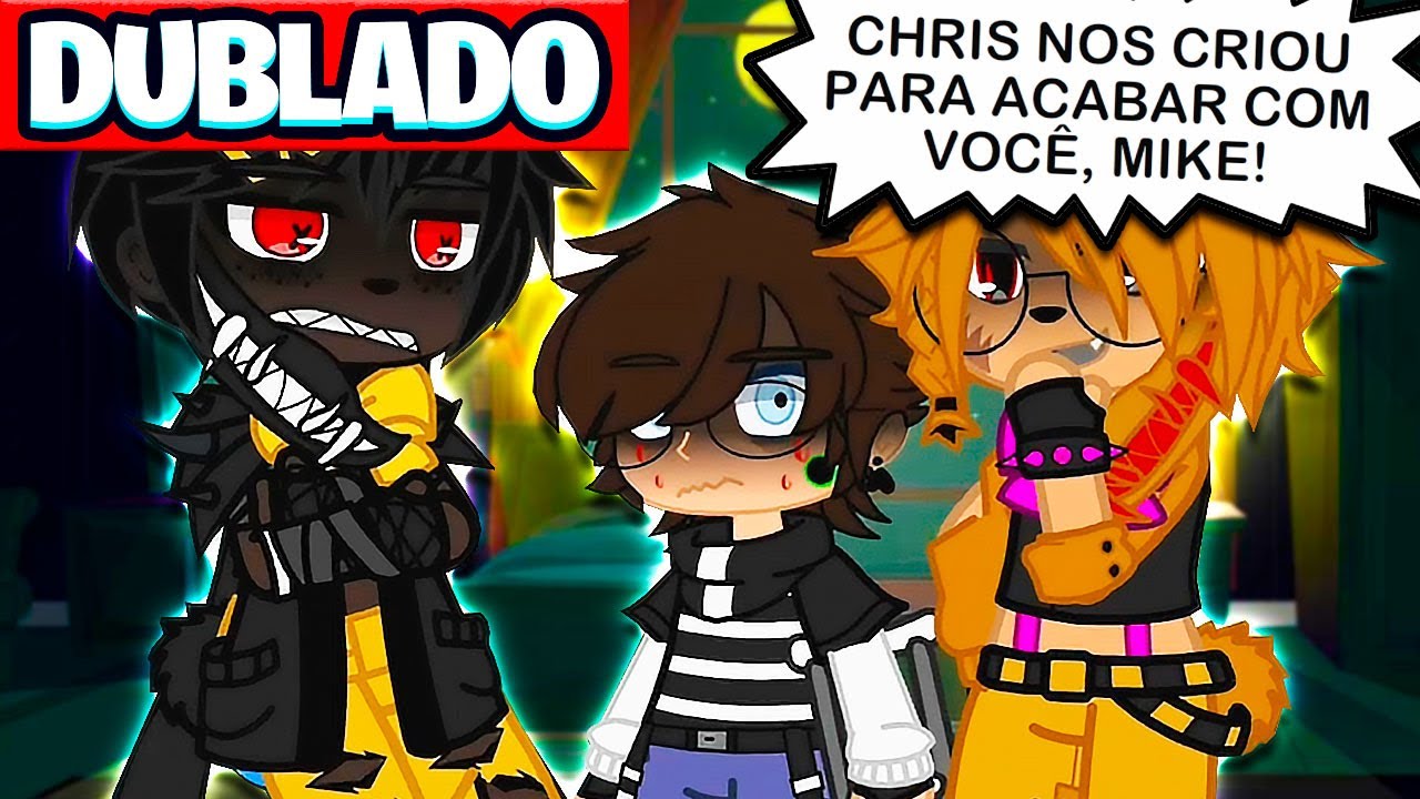 A VERDADE SOBRE NIGHTMARE E FREDBEAR ! MINI FILME GACHA CLUB