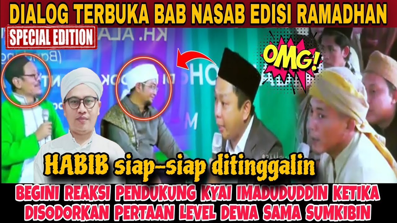 TERBARU...Diskusi LeVel Dewa!!! Begini Reaksi Pendukung KH. Imad Letika DiSodorkan Pertanyaan Sulit