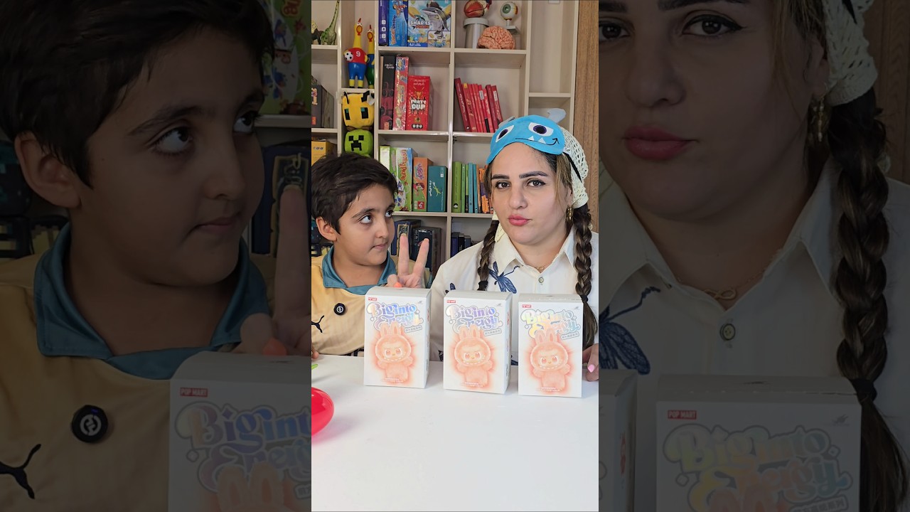 آنباکس لبوبو دنیس رو سورپرایز کردم #لبوبو #labubu #سورپرایز #shorts