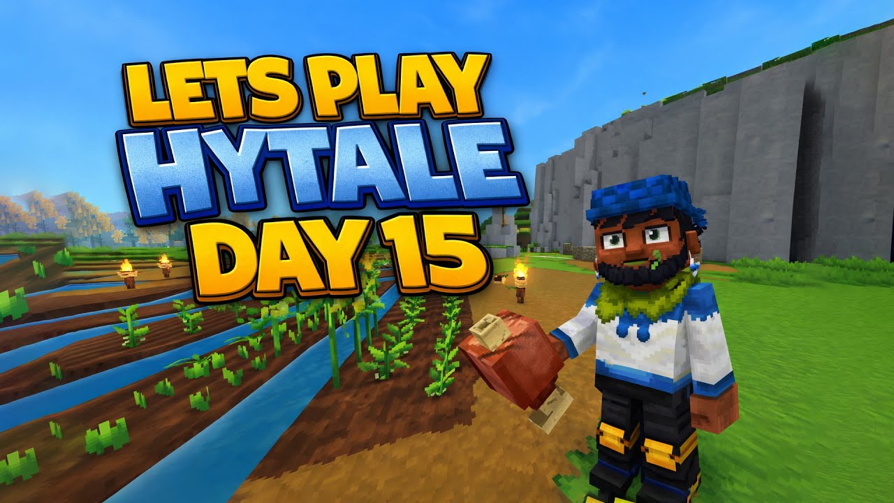 Lets Play Hytale | DAY 15 | FARMING GENIUS