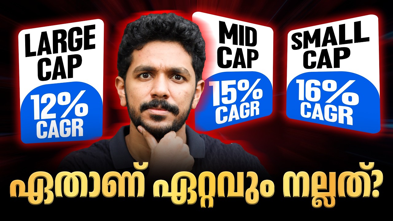Largecap vs Midcap vs Smallcap | Which is Best? (Malayalam)