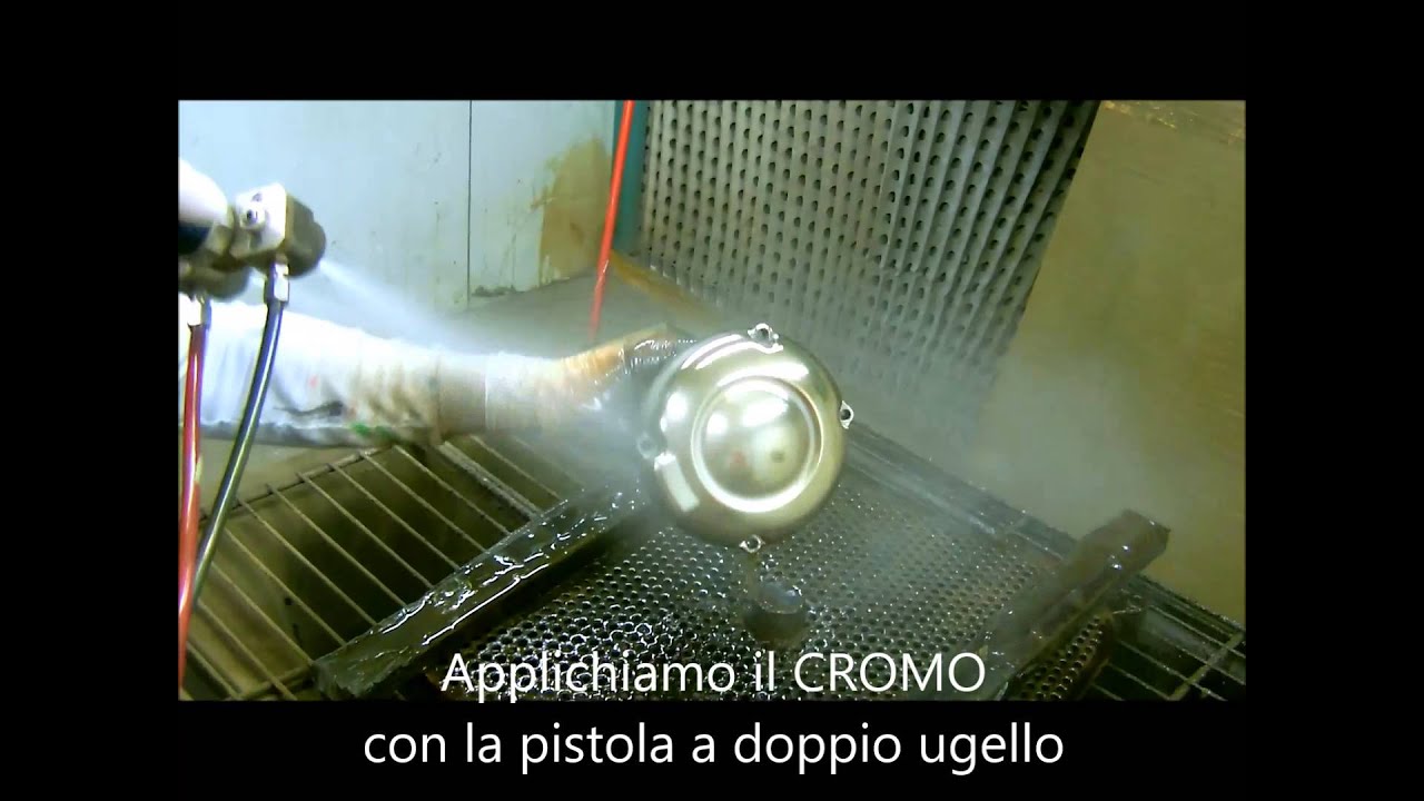 Sistema da cromatura a spruzzo - Come Funziona la Placcatura in Argento in 7 Passaggi