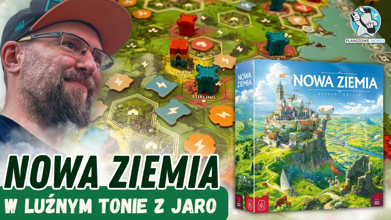 Nowa Ziemia || Dr Reiner Knizia w nowej odsłonie || Wydawnictwo Nasza Księgarnia || Rebirth