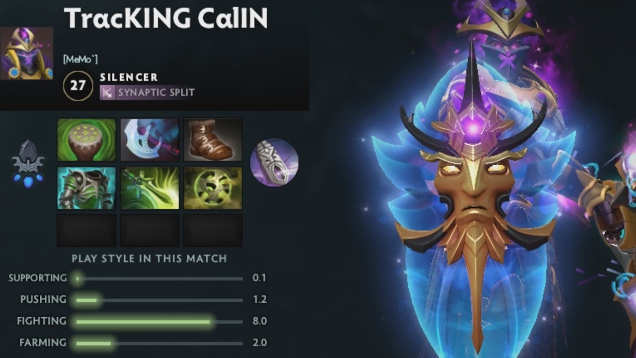 Silencer Hard Support | Destroying Tower minute 3 | Dota Gameplay