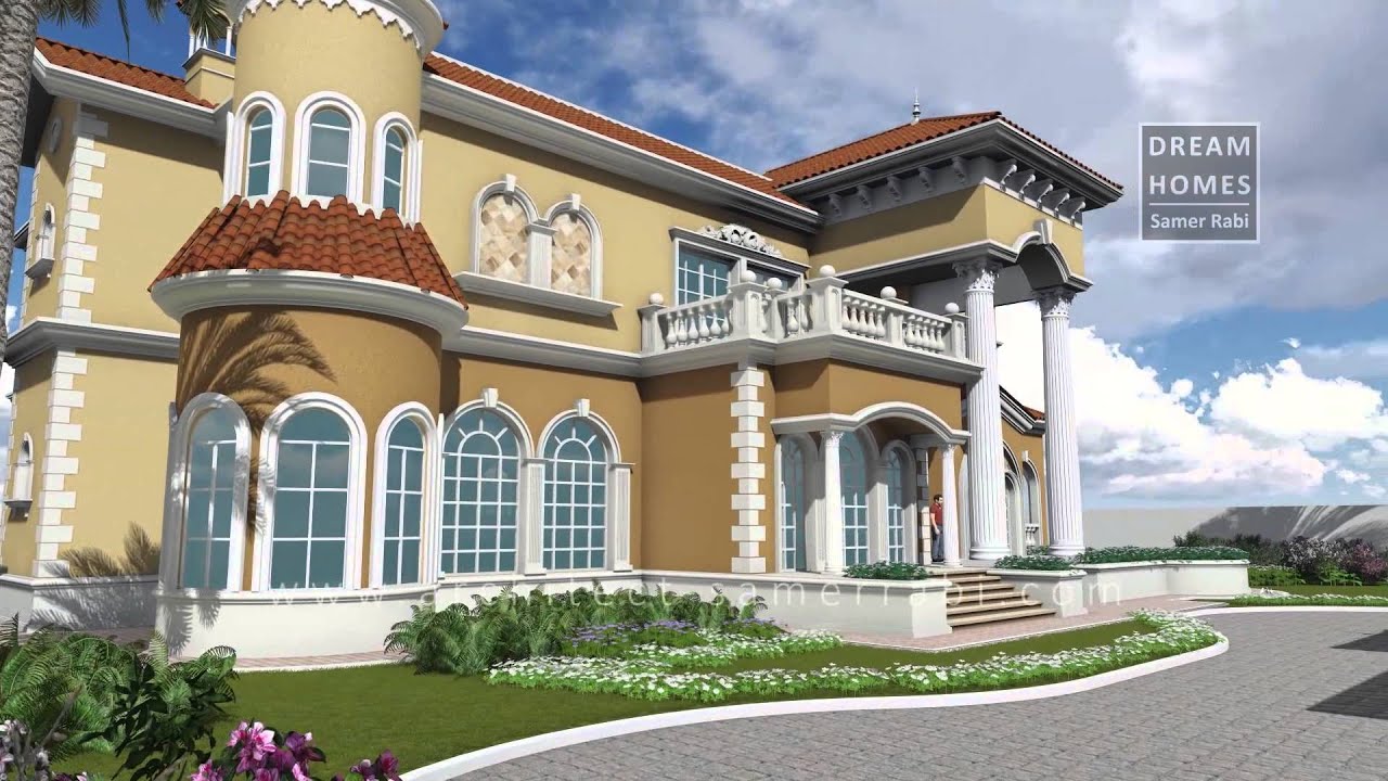 Mediterranean House -أبوظبي المنطقة الغربية- تصاميم فلل - فيلا  إسباني