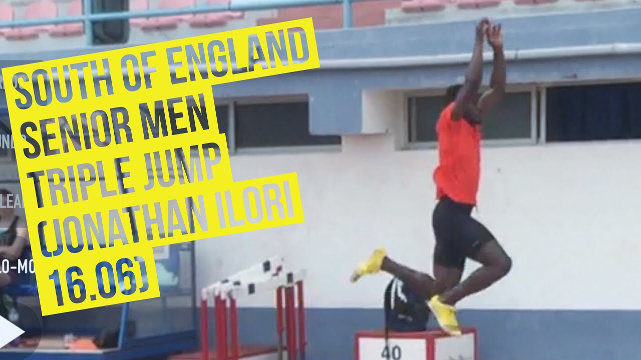 South of England Senior Men Triple jump (Jonathan Ilori 16.06)