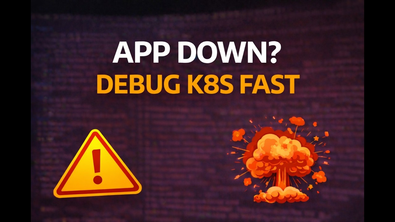 Kubernetes Crash? App is Down? Don’t Panic — Do This instead - Debug It Step-by-Step