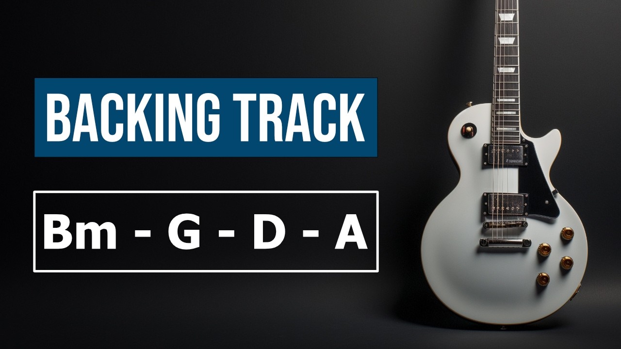 Pop Rock Guitar Backing Track in B Minor / D Major - Bm G D A (BOSS Katana 50 MK2)