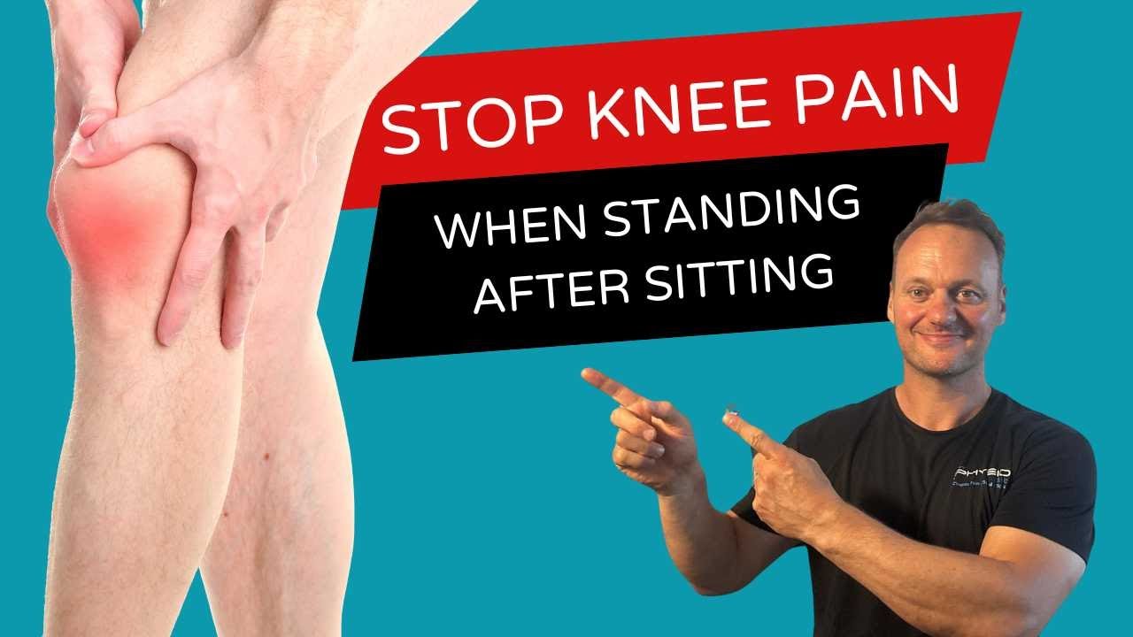 Stop Your Knee Pain When Standing After Sitting!