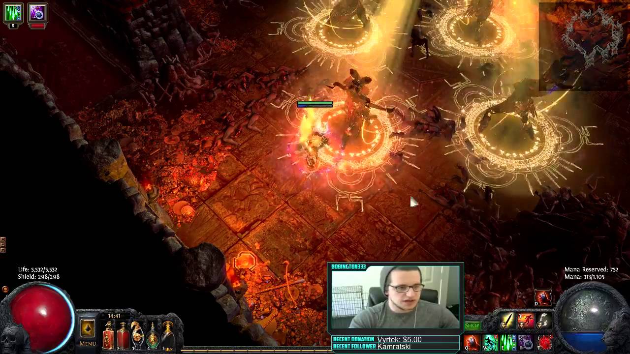 [Path of Exile] Cheap and Effective Atziri Farming Build! (30-40c Budget)