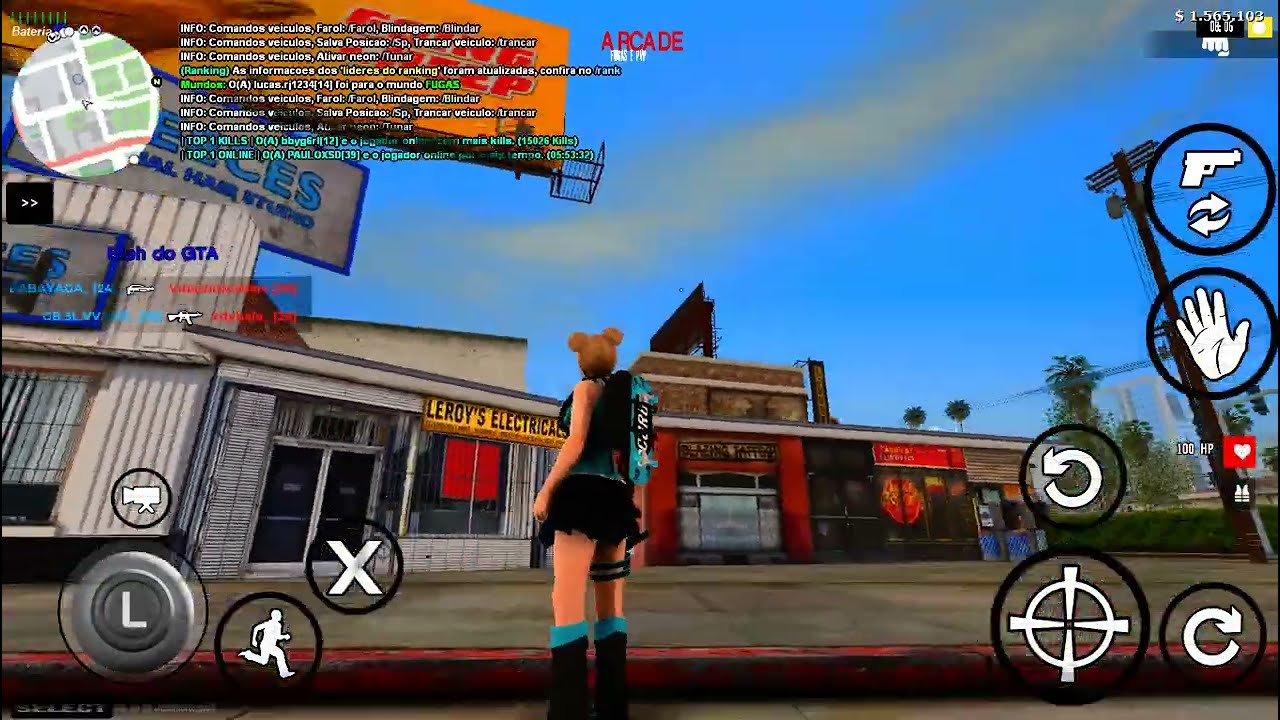 SAMP ARCADE PVP Graphics Test #2