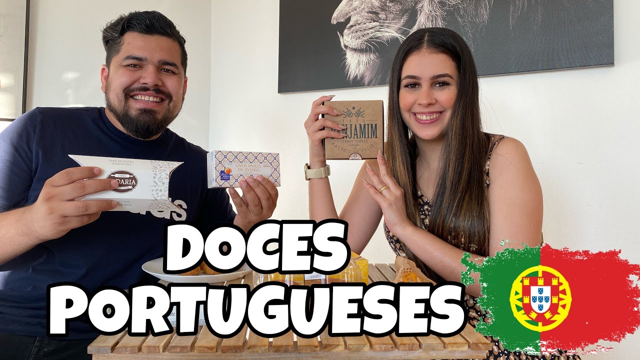 EXPERIMENTANDO DOCES PORTUGUESES ( COMIDA TRADICIONAL PORTUGUESA)