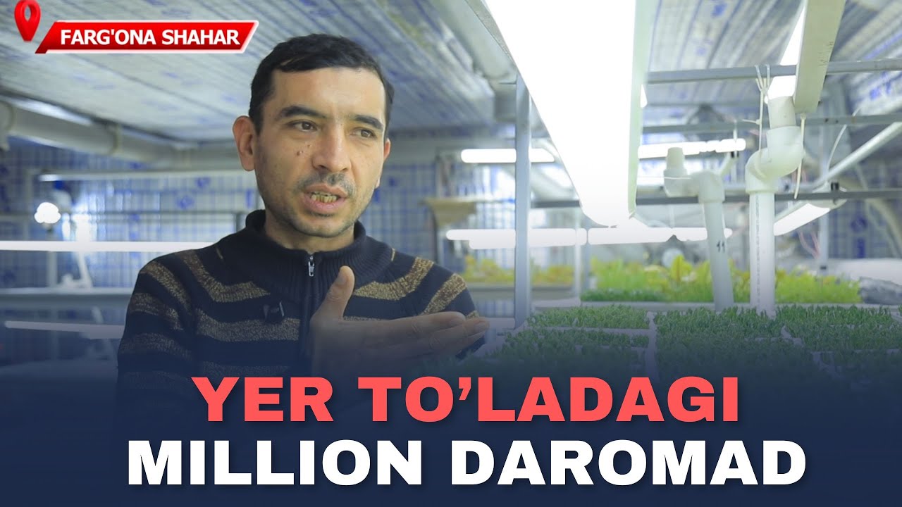 Ko'p qavatli uy yer to'lasidan unumli foydalangan yurtdoshimiz hozirda yuqori daromad qilmoqda