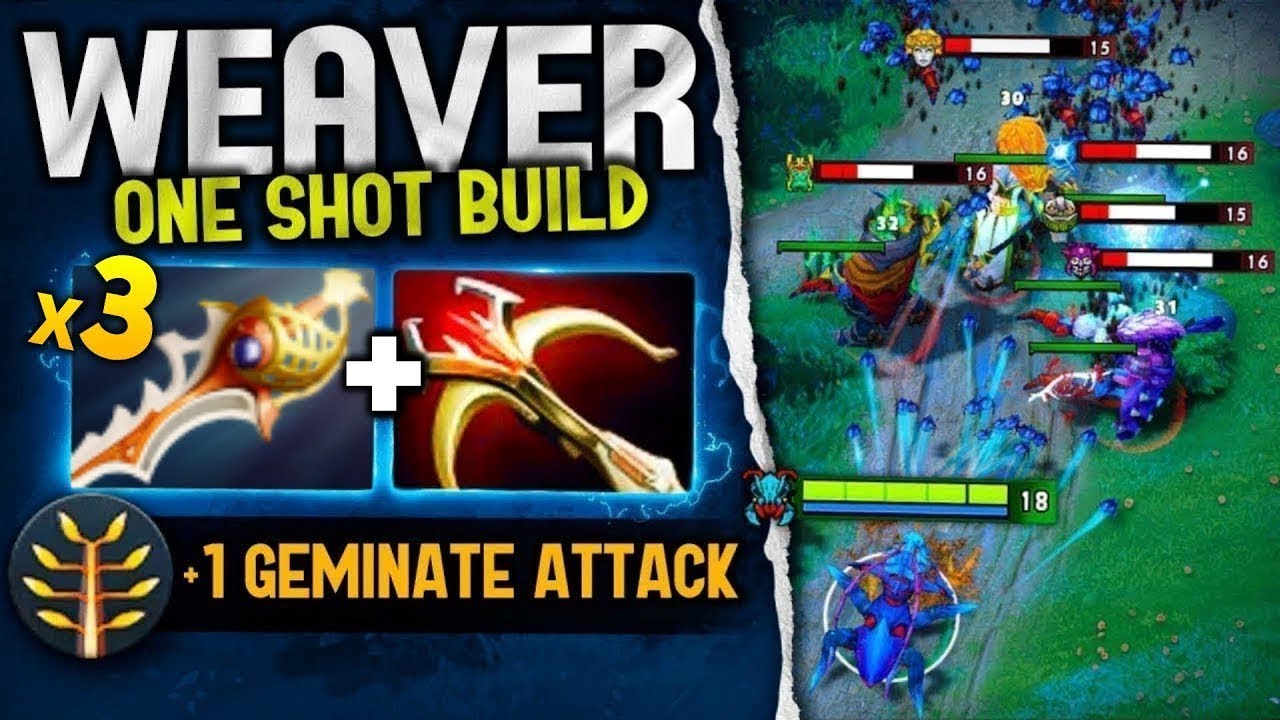 x3 Divine Rapier Weaver 3 hits in 1🔥🔥🔥 One Shot 33 Kills | Dota 2 Gameplay
