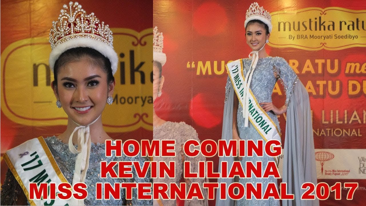 Press Conference Home Coming Kevin Liliana Miss International 2017