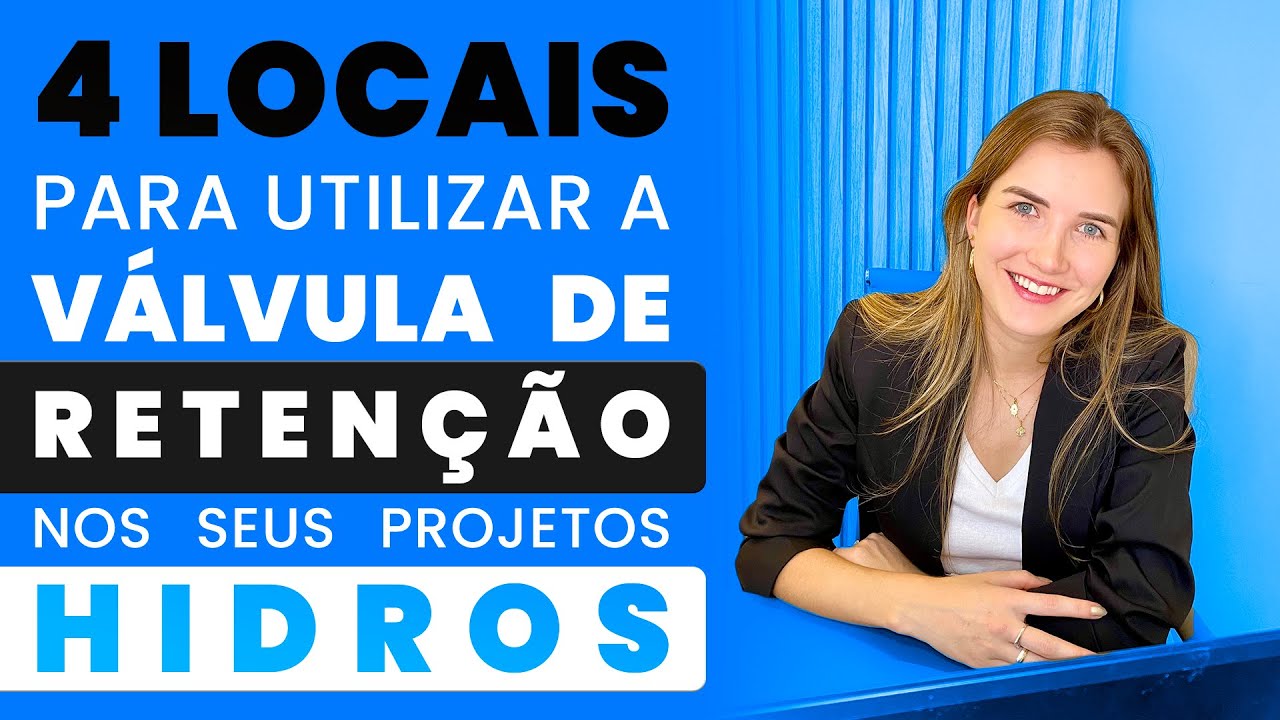 4 locais para utilizar a válvula de retenção nos seus projetos hidros💦