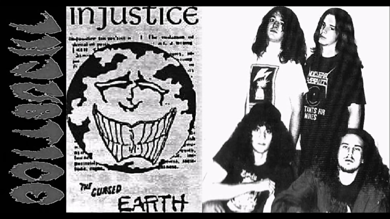 Injustice [USA] [Death/Thrash] 1989 - The Cursed Earth (Full Demo)