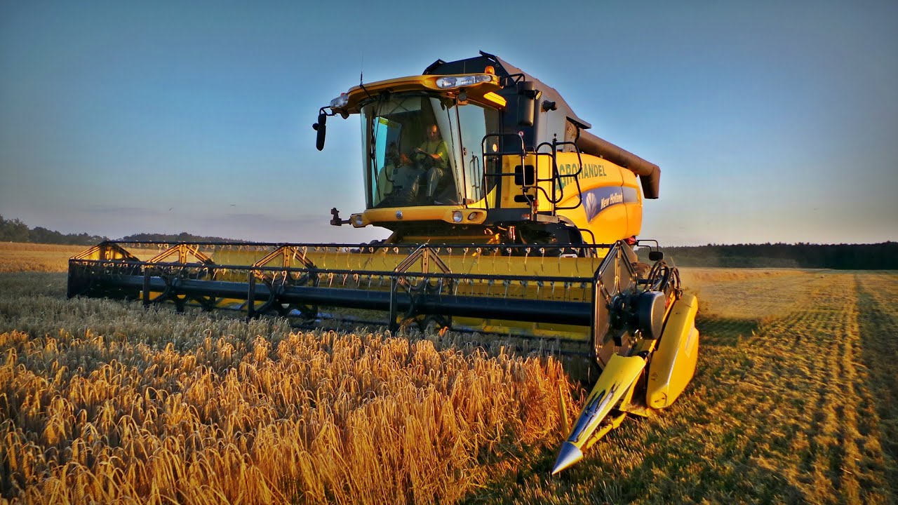 Żniwa 2015 New Holland CX8070,  Metaltech