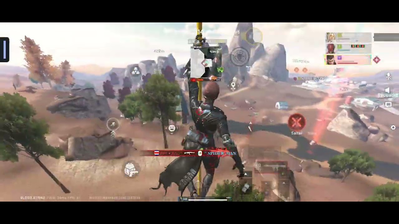 Gameplay blood strike || Rodeels