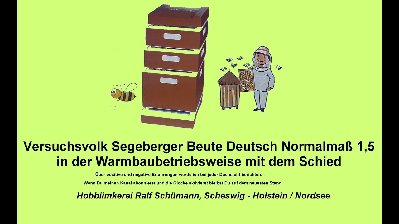 21.07.2018  Volksdurchsicht Warmbau DNM 1,5 / Bienenflucht aufsetzen und vorbereiten für Fütterung