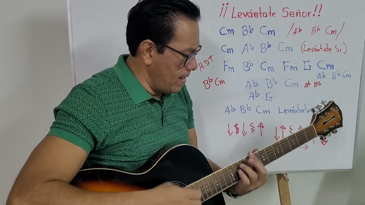 Levántate Señor. Tutorial Guitarra Rodrigo M.a